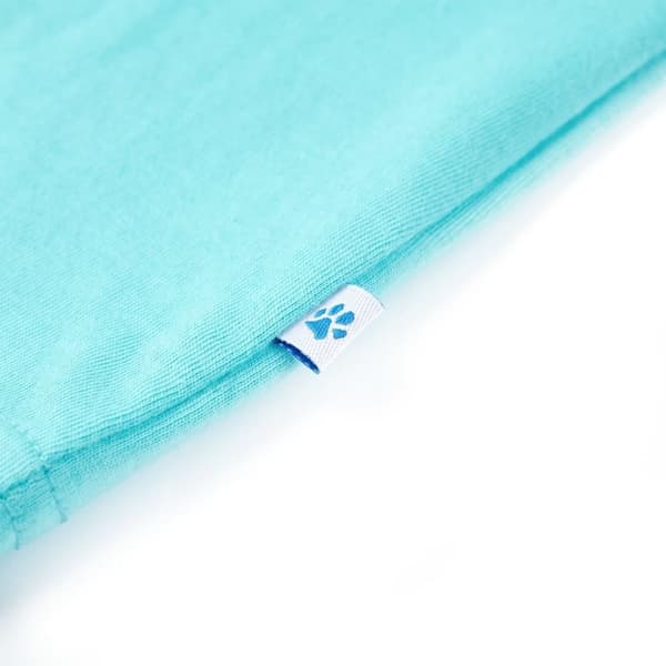 vidaXL T-shirt med korta ärmar för barn aqua 128