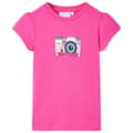 Miniatyrbillede 1 af 7: vidaXL T-shirt til børn str. 104 pink
