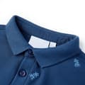 Miniatyrbillede 3 af 7: vidaXL Poloshirt til børn str. 116 mørkeblå