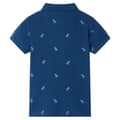 Miniatyrbillede 2 af 7: vidaXL Poloshirt til børn str. 116 mørkeblå