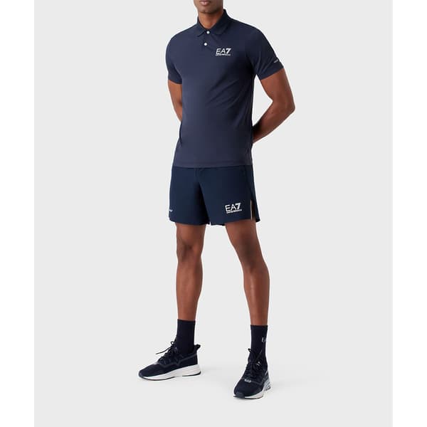Ea7 Emporio Armani Kortärmad Piké 8npf23 Blå L Man