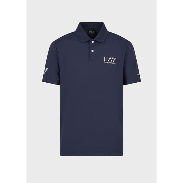 Ea7 Emporio Armani Kortärmad Piké 8npf23 Blå L Man