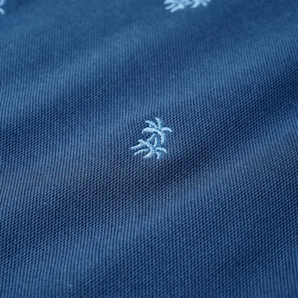 vidaXL Poloshirt til børn str. 92 mørkeblå