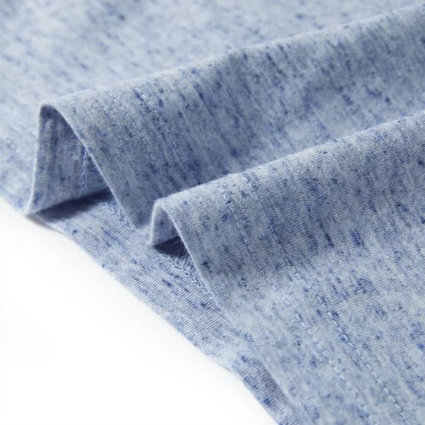 vidaXL Singlet for barn mørkeblå melert 104