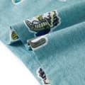 Miniatyrbild 6 av 7: vidaXL T-shirt för barn grönmelerad 116