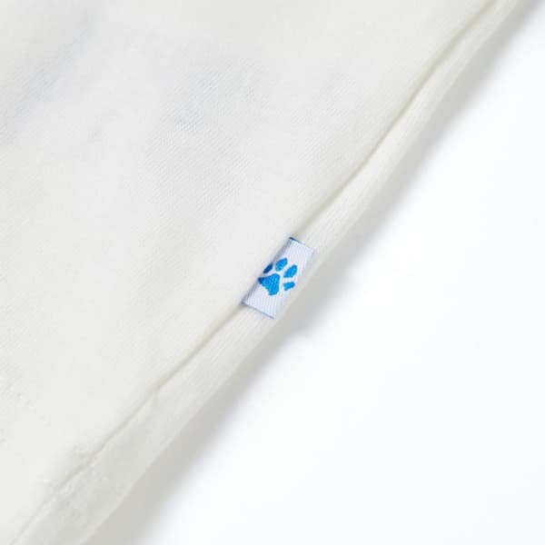 vidaXL T-shirt för barn ecru 104