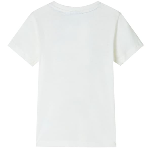 vidaXL T-shirt för barn ecru 104