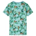 Miniatyrbillede 2 af 7: vidaXL T-shirt til børn str. 128 lys grønmeleret