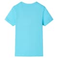 Miniatyrbild 2 av 7: vidaXL T-shirt med korta ärmar för barn aqua 104