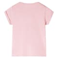Miniatyrbild 2 av 7: vidaXL T-shirt för barn ljusrosa 104