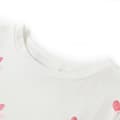 Miniatyrbild 3 av 7: vidaXL T-shirt för barn ecru 104
