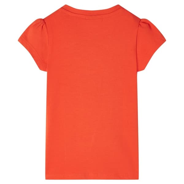 vidaXL T-shirt til børn str. 140 orange