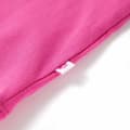 Miniatyrbild 5 av 7: vidaXL T-shirt för barn mörk rosa 140