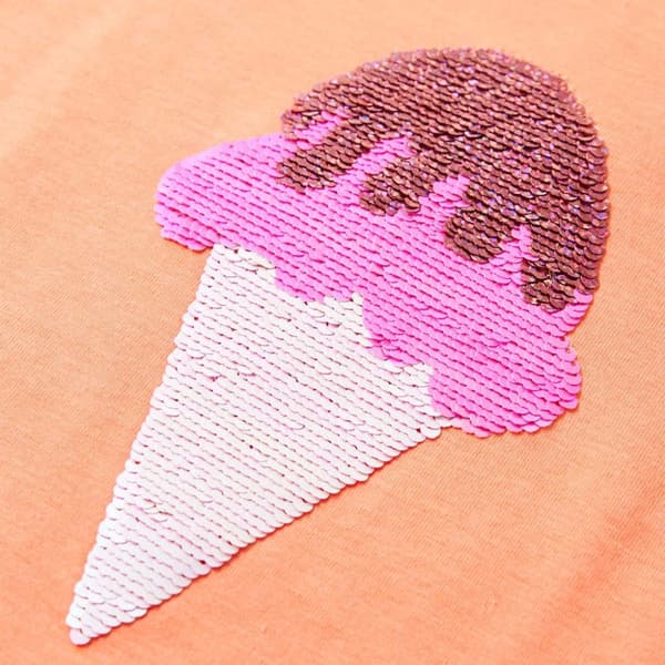 vidaXL T-shirt för barn neonorange 116