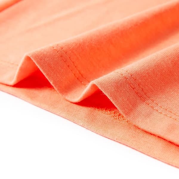 vidaXL T-shirt för barn neonorange 116