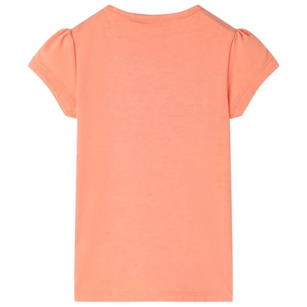 vidaXL T-shirt för barn neonorange 116