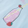 Miniatyrbild 4 av 7: vidaXL T-shirt för barn ljusblå 128