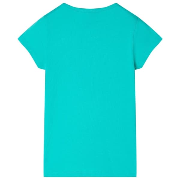 vidaXL T-shirt til børn str. 92 mintgrøn