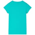 Miniatyrbillede 2 af 7: vidaXL T-shirt til børn str. 92 mintgrøn