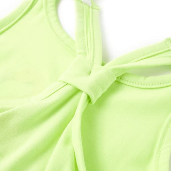 vidaXL Tanktop til børn str. 92 neongul