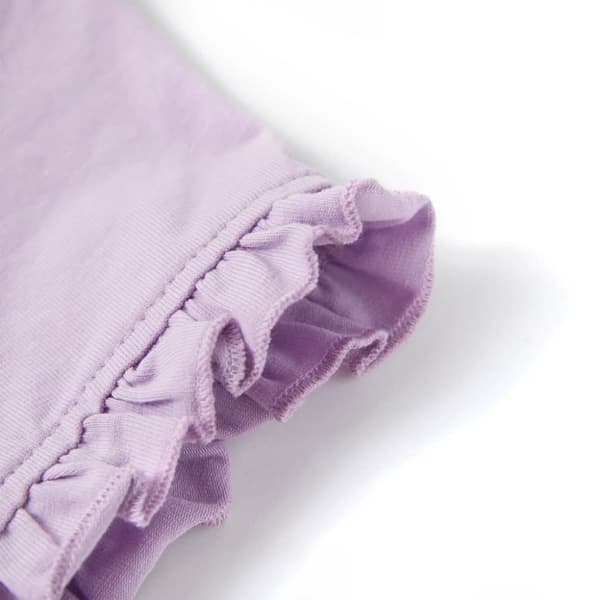 vidaXL T-shirt för barn lila 92