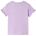 Miniatyrbild 2 av 7: vidaXL T-shirt för barn lila 92