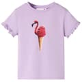 Miniatyrbild 1 av 7: vidaXL T-shirt för barn lila 92