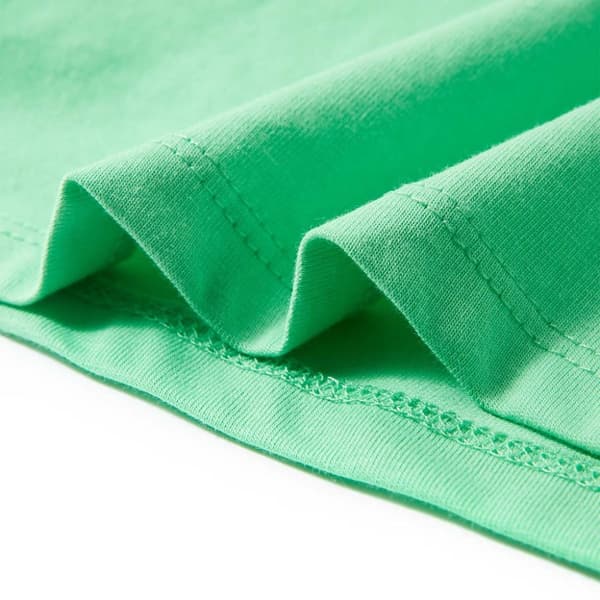 vidaXL T-shirt för barn ljusgrön 140