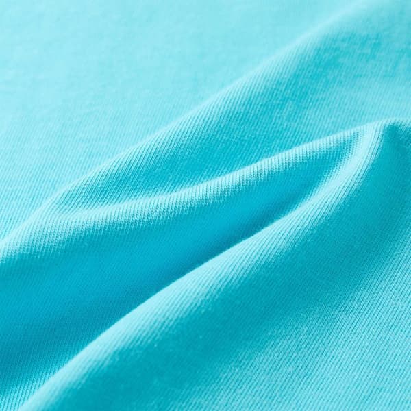 vidaXL T-shirt med korta ärmar för barn aqua 116