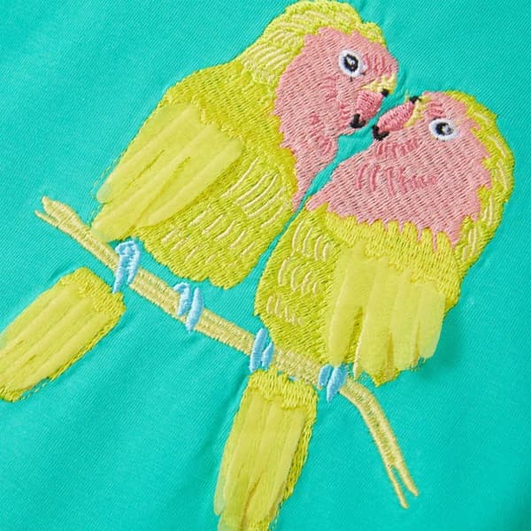 vidaXL T-shirt för barn mintgrön 128
