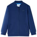 Miniatyrbillede 1 af 8: vidaXL Sweatshirt til børn str. 116 med lynlås marineblå