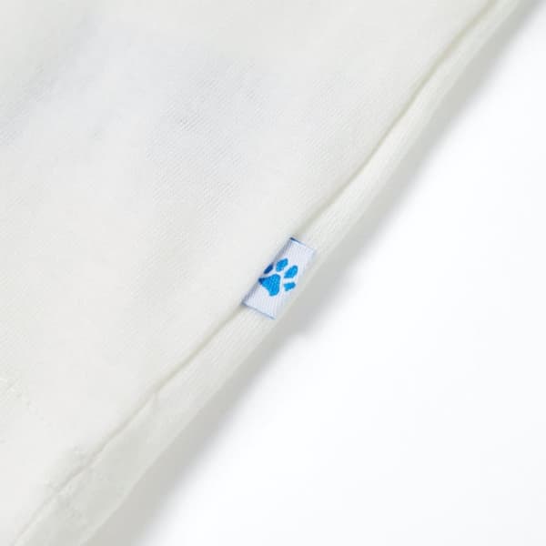 vidaXL T-shirt för barn ecru 140