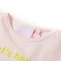 Miniatyrbild 3 av 7: vidaXL T-shirt för barn mild rosa 128