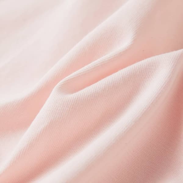 vidaXL T-shirt för barn mild rosa 128