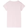 Miniatyrbild 2 av 7: vidaXL T-shirt för barn mild rosa 128