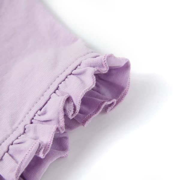 vidaXL T-shirt för barn lila 140