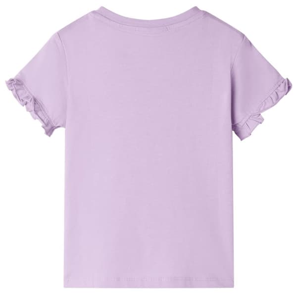 vidaXL T-shirt för barn lila 140