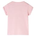 Miniatyrbild 2 av 7: vidaXL T-shirt för barn ljusrosa 92