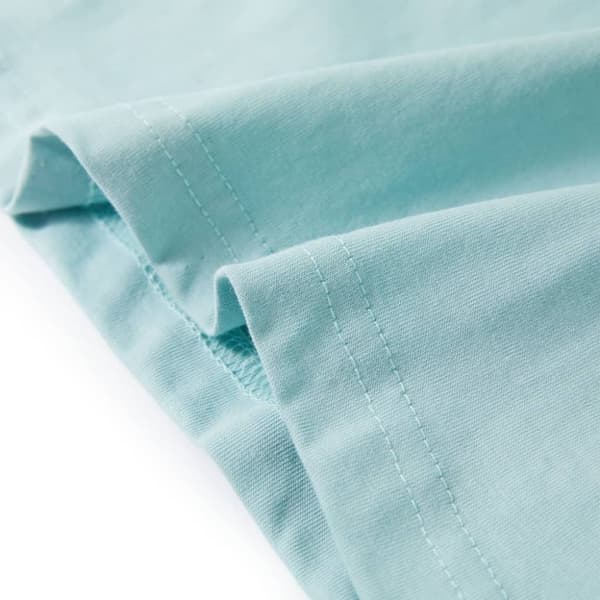 vidaXL T-shirt för barn aquablå 104