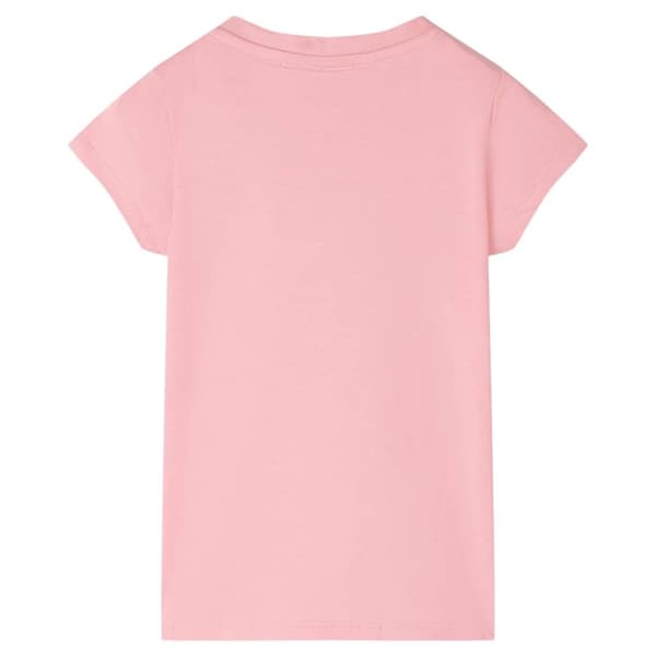 vidaXL T-shirt för barn rosa 104