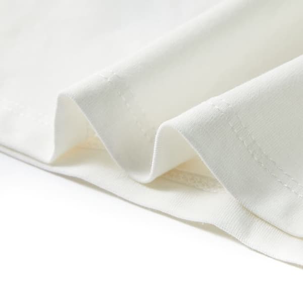 vidaXL T-shirt för barn ecru 140