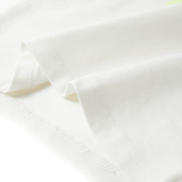vidaXL T-shirt til børn str. 104 ecrufarvet