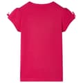 Miniatyrbild 2 av 7: vidaXL T-shirt för barn stark rosa 116