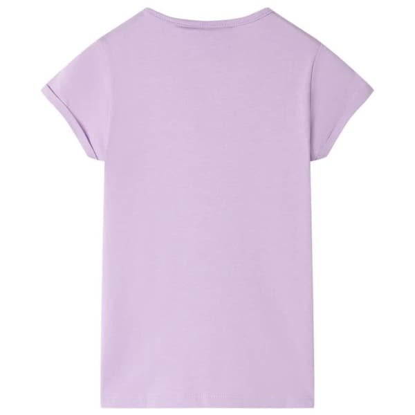 vidaXL T-shirt til børn str. 104 lilla