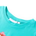 Miniatyrbild 3 av 7: vidaXL T-shirt för barn mintgrön 116