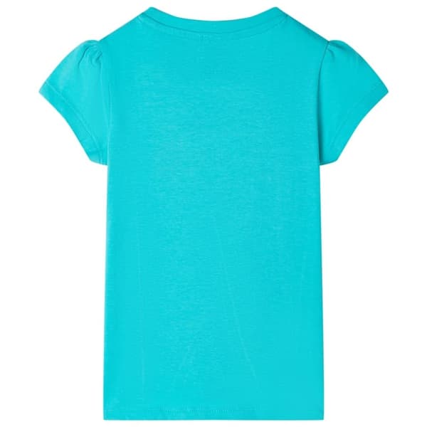 vidaXL T-shirt för barn mintgrön 116