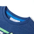 Miniatyrbild 3 av 7: vidaXL T-shirt för barn mörkblå melerad 116