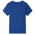 Miniatyrbild 2 av 7: vidaXL T-shirt för barn mörkblå melerad 116