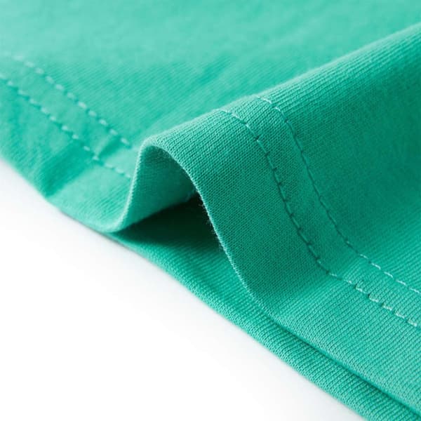 vidaXL T-shirt för barn grön 140