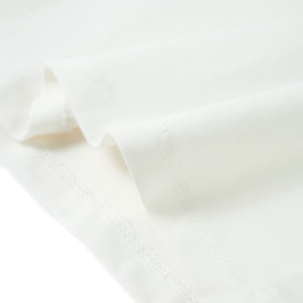 vidaXL T-shirt med volangärmar för barn vit 104